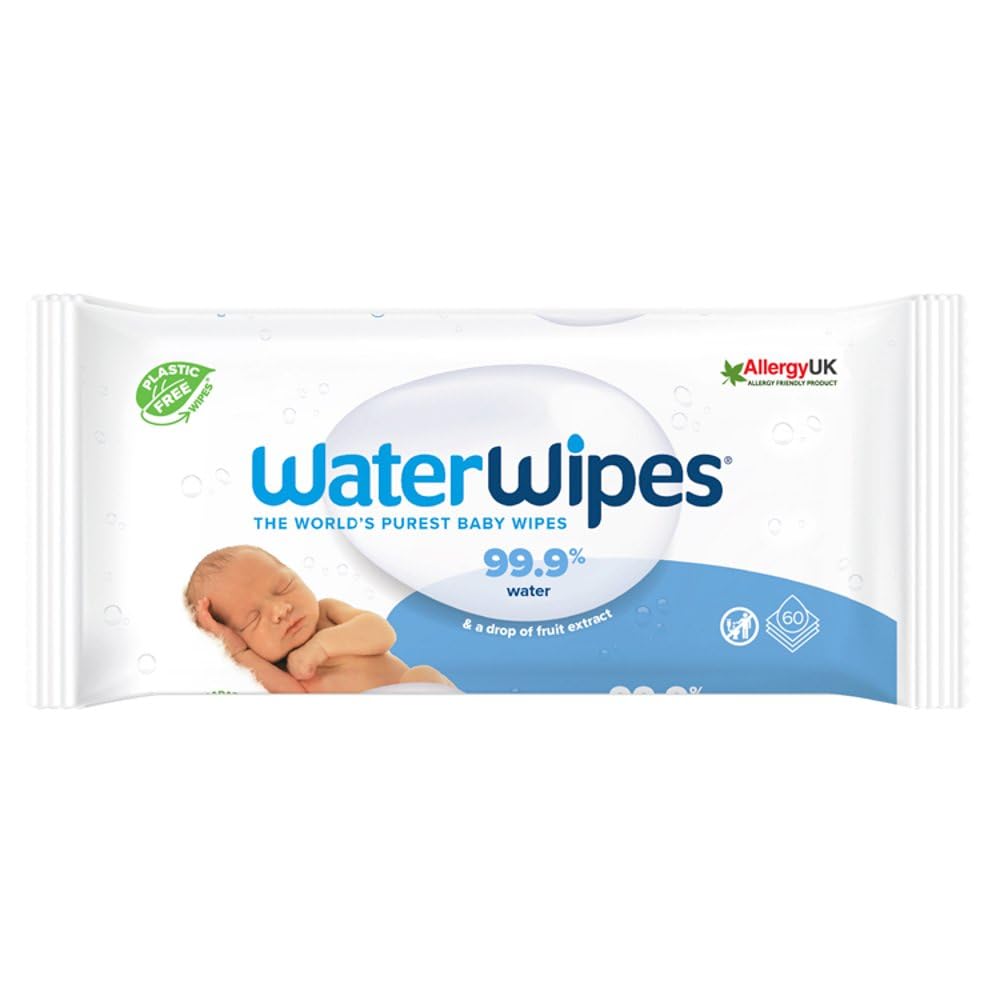 WaterWipes Original Plastic Free Baby Wipes